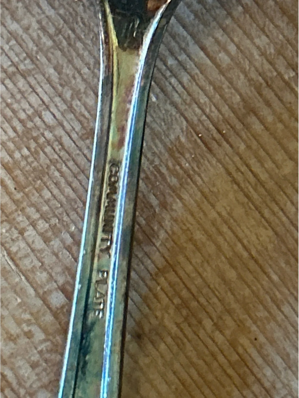 Set of 3 Vintage Silverplate Spoons